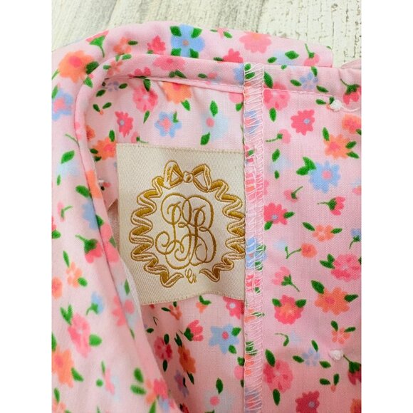 The Beaufort Bonnet Company Dottie Hart Smocked Dress Fall Fest Floral Girls 7 - Picture 5 of 11